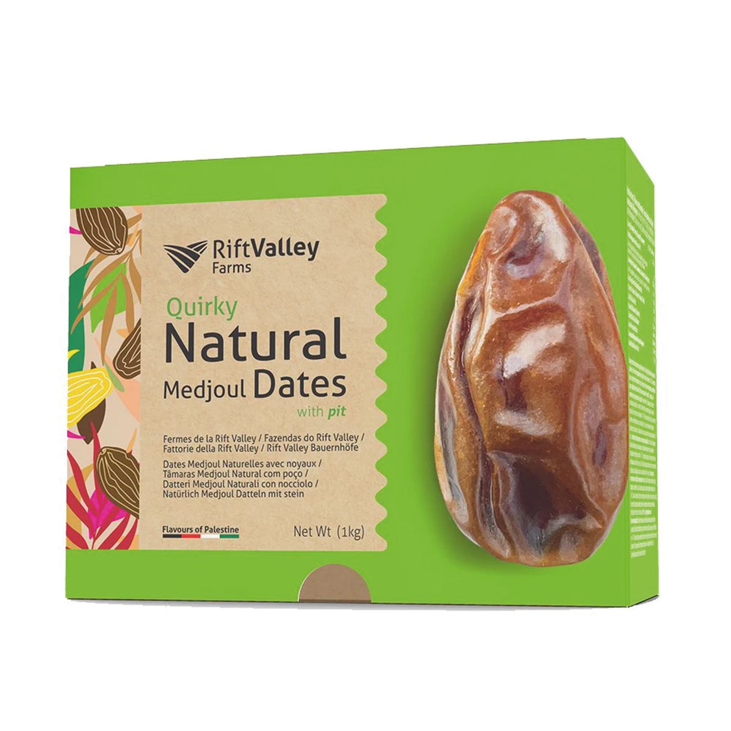Medjool Dattel aus Palästina - Rift Valley Farms 1KG
