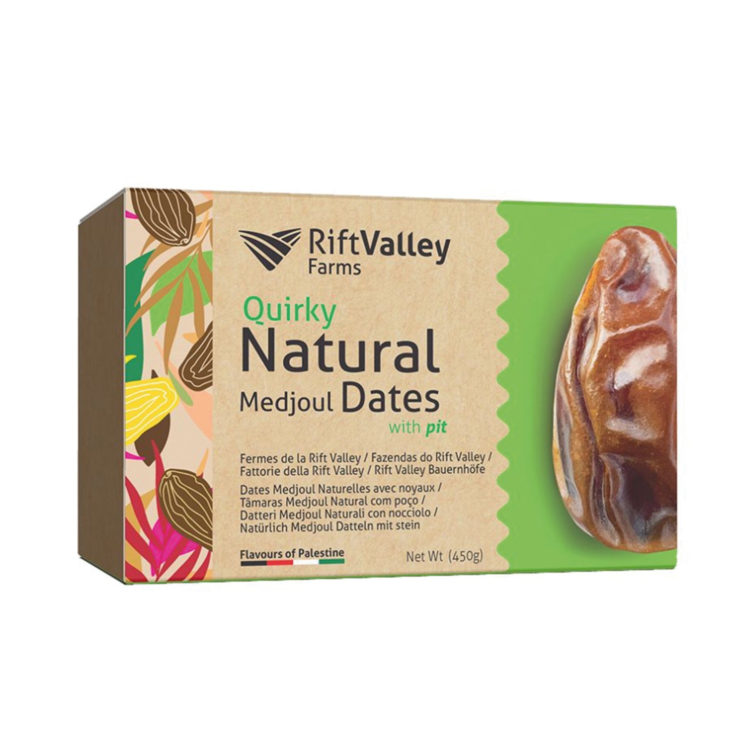 Medjool Dattel aus Palästina - Rift Valley Farms 450G